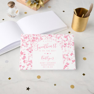 Little Sweetheart Valentine's Day Baby Shower Guest Book