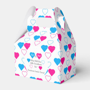 Little Sweetheart Valentine's Day Gender Reveal Favour Box