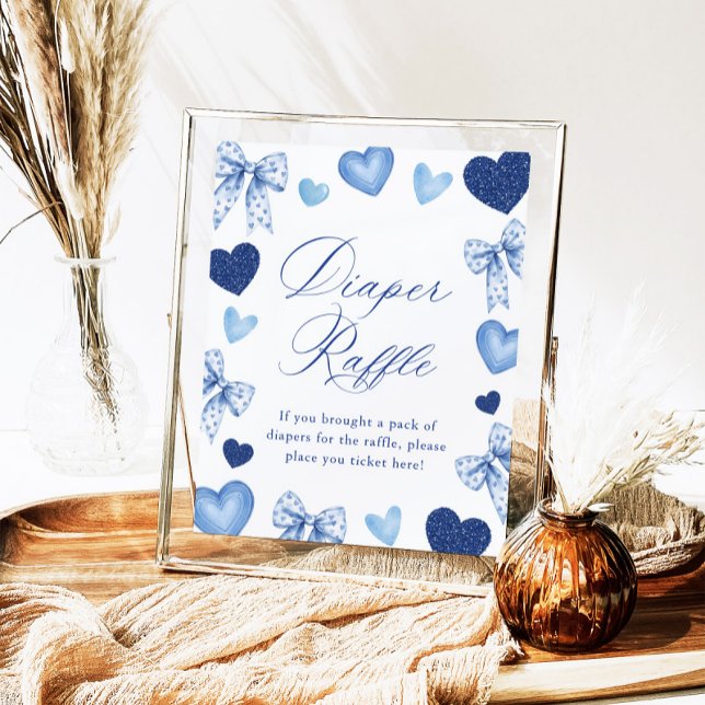 Little Sweetheart Valentines Diaper Raffle Sign (Creator Uploaded)