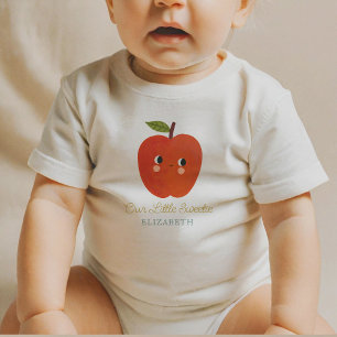 Little Sweetie Cute Orange Baby T-Shirt