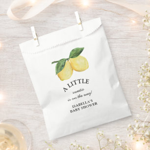 Little Sweetie Lemon Baby Shower  Favour Bag