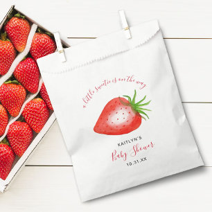 Little Sweetie Strawberry Baby Shower Favour Bag
