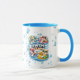 Little Swimmer Champion Personize Design  Mug