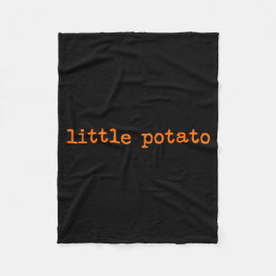 Little Tato Sweet Tato Thanksgiving Family Matchin Fleece Blanket