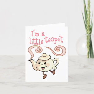 Little Teapot Thank You Card