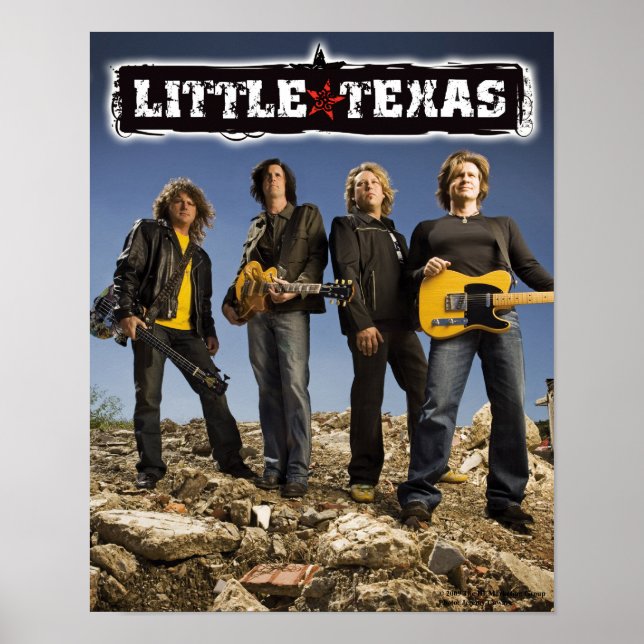 Little Texas "Rocks" Poster (Front)