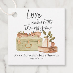 Little Things Boho Nursery Baby Shower Favour Ta Tags