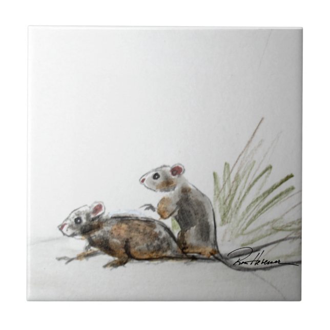 Little Things Ceramic Tile (Front)