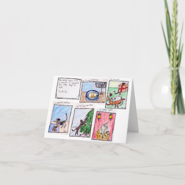 Little things Full- blank card (Front)