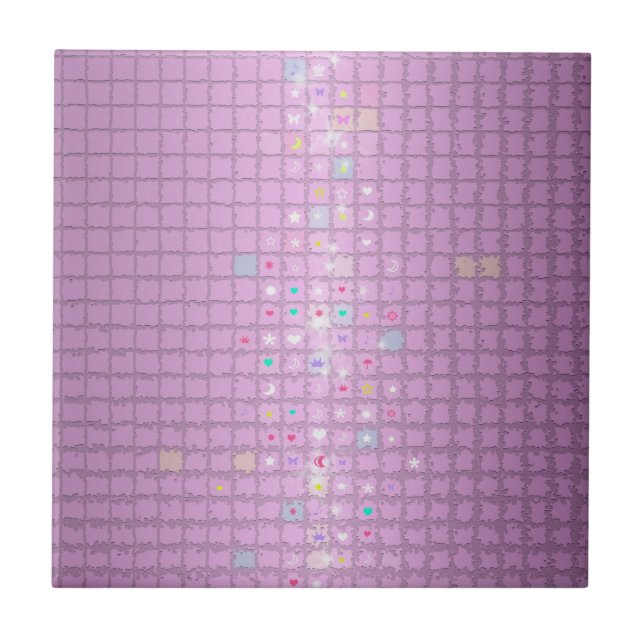 Little Things in Pink Tile (Front)