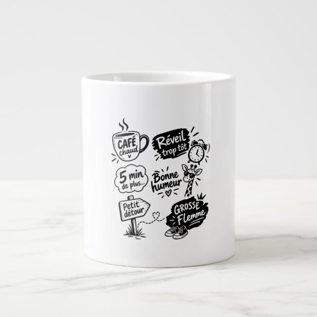 Little Things Large Coffee Mug (Front)