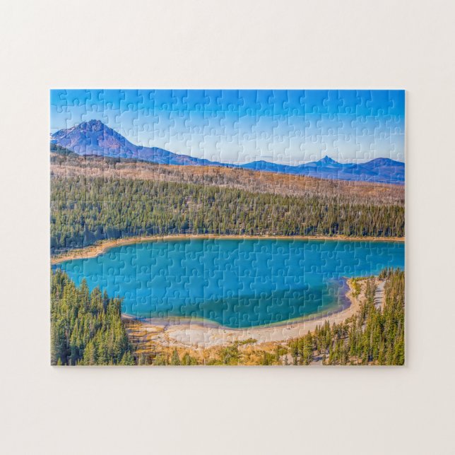 Little Three Creek Lake, Oregon,  Jigsaw Puzzle (Horizontal)