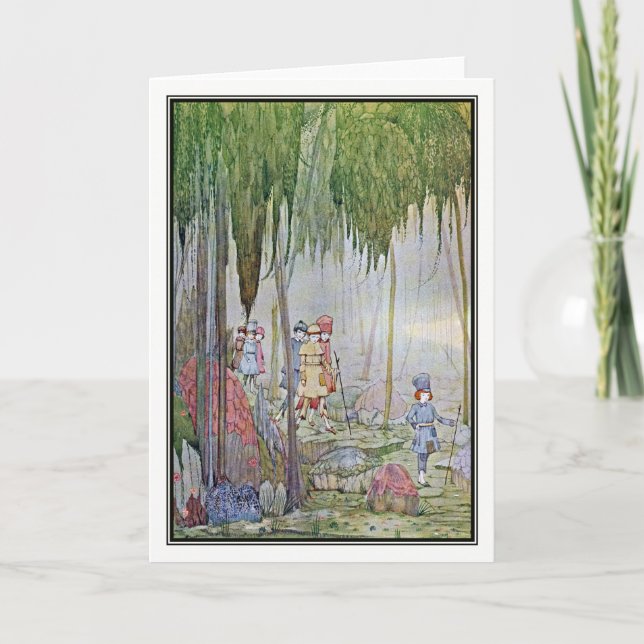 Little Thumb by Harry Clarke Card (Front)