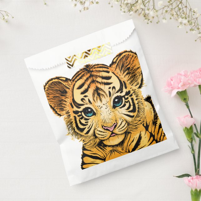 LITTLE TIGER  FAVOUR BAG (Sealed)