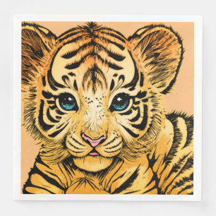 LITTLE TIGER NAPKIN