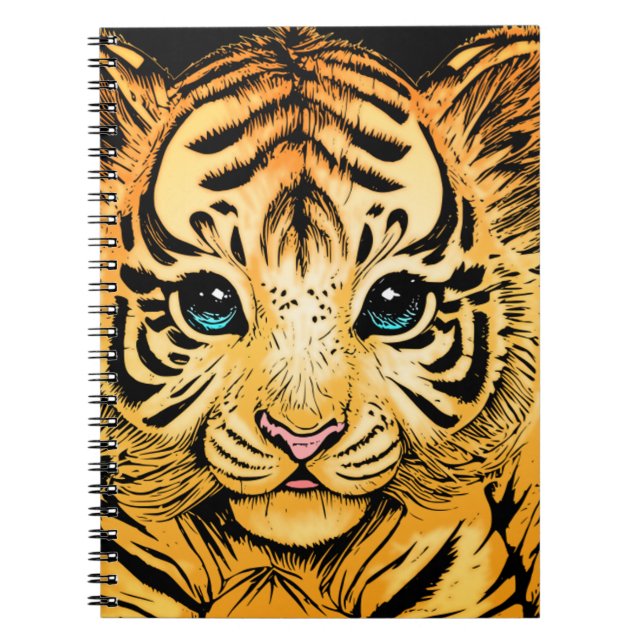 LITTLE TIGER  NOTEBOOK (Front)