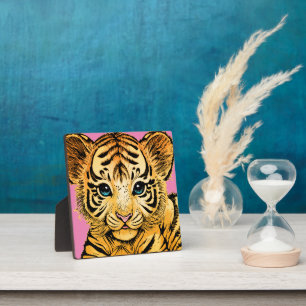 LITTLE TIGER PLAQUE