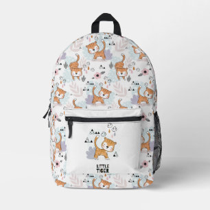 Little Tiger’s Day Out Printed Backpack