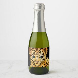LITTLE TIGER SPARKLING WINE LABEL