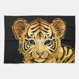 LITTLE TIGER  TEA TOWEL