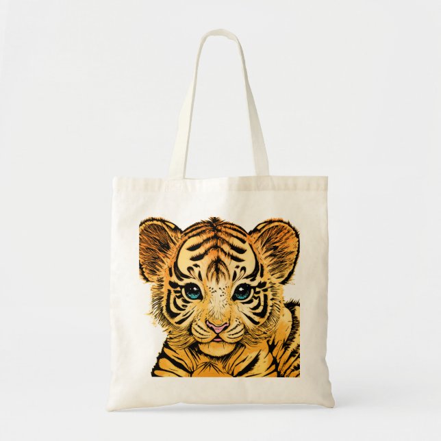 LITTLE TIGER TOTE BAG (Front)