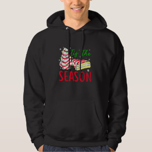 Little Tis' The Season Christmas Tree Cakes Debbie Hoodie