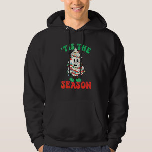 Little Tis' The Season Christmas Tree Cakes Debbie Hoodie