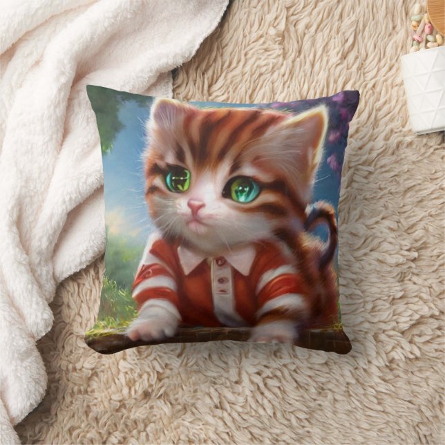 Little Tom (Cat)- Cushion (Blanket)