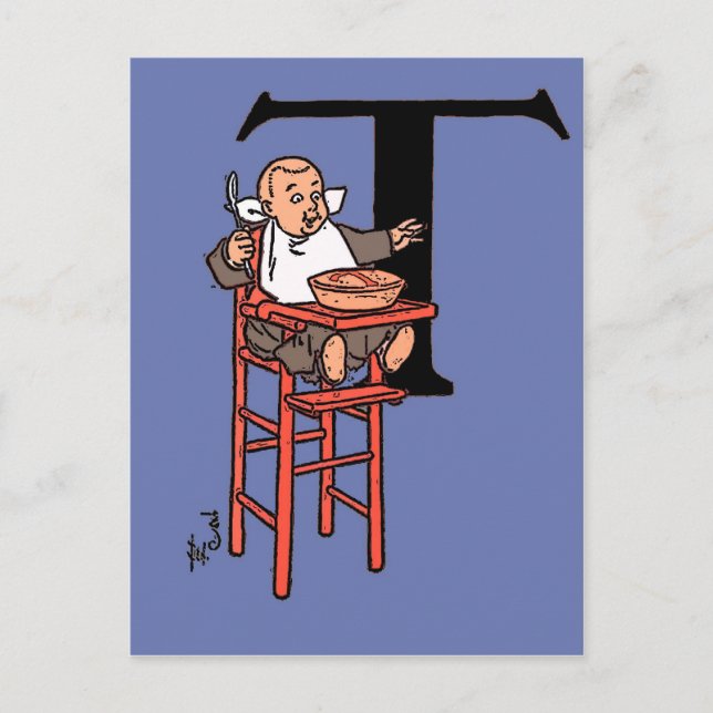 Little Tommy Tucker Postcard (Front)