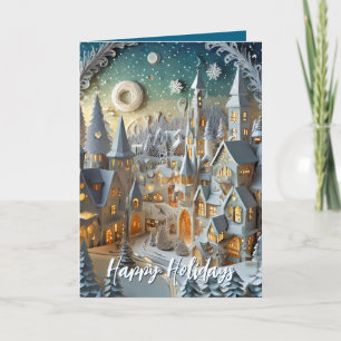 Little Town Christmas Holiday Card