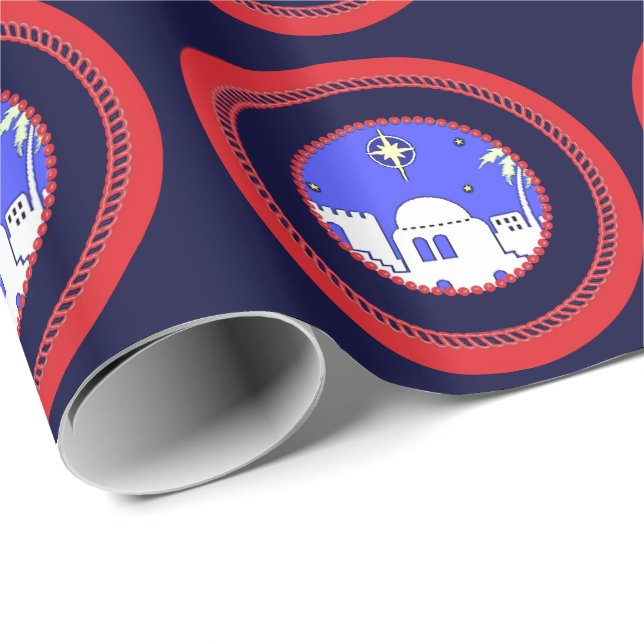 Little Town of Bethlehem (update version) Wrapping Paper (Roll Corner)
