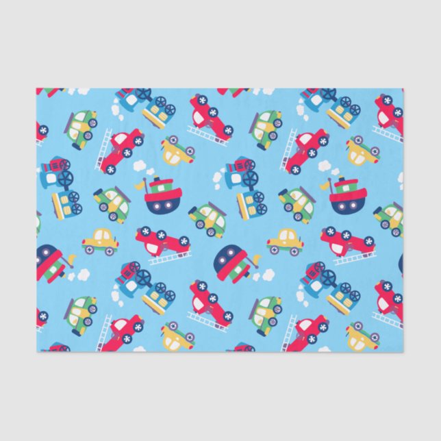 Little transport tissue paper (Front)