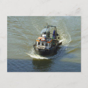 Little Trawler, Cardiff Bay Harbour Postcard