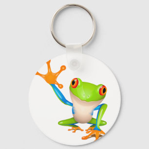 Little tree frog key ring