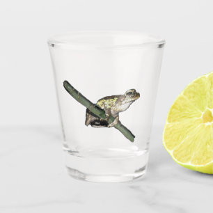 Little Tree Frog Oil Paint, Shot Glass