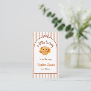 Little Turkey Baby Shower Invitation