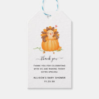 Little Turkey | Baby Shower Thank You