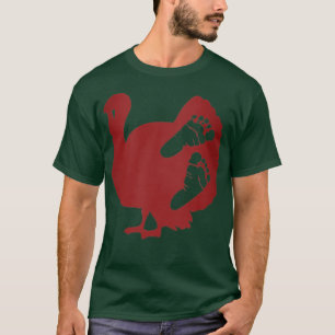 Little Turkey Shirt Cute Thanksgiving Pregnancy An