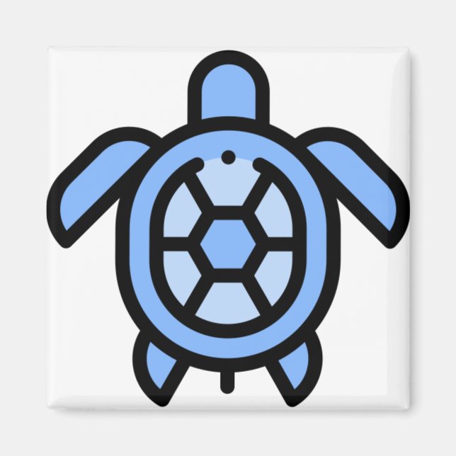 Little Turtle Magnet (Front)