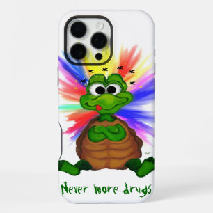 Little Turtle , Never more Drugs ! iPhone 16 Pro Max Case