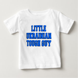 Little Ukrainian Tough Guy Baby T-Shirt