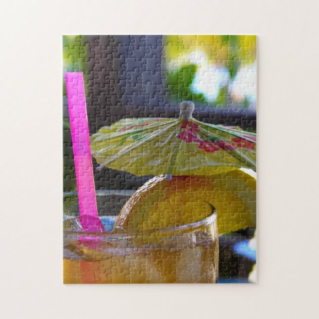 Little Umbrella Drink Puzzle (Vertical)