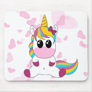Little Unicorn Mouse Pad