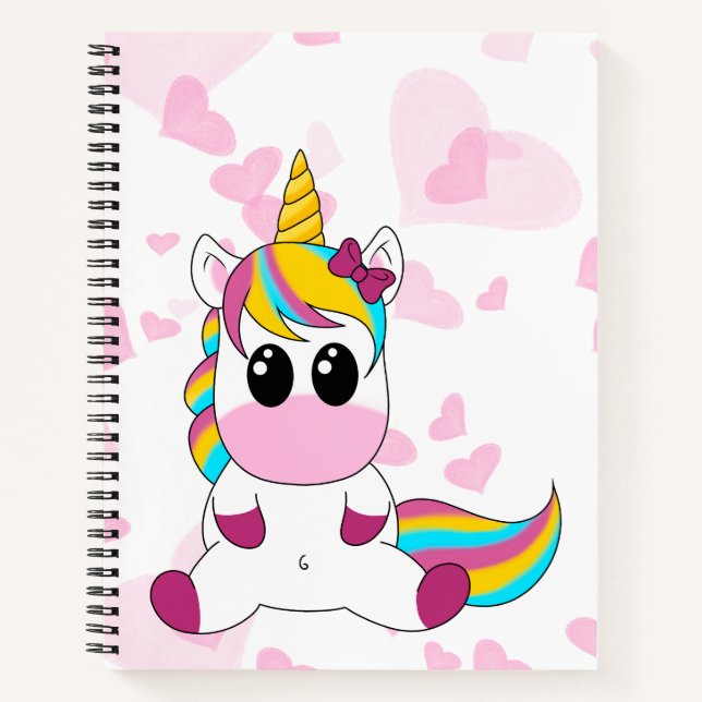 Little Unicorn Notebook (Front)
