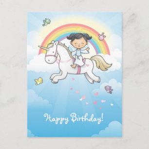 Little unicorn postcard