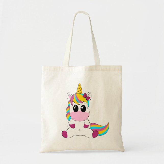 Little Unicorn Tote Bag (Front)
