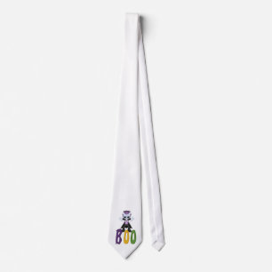 Little Vampire Colourful Boo Halloween Men's Tie