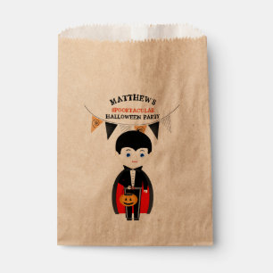 Little Vampire Halloween Party Favour Bag