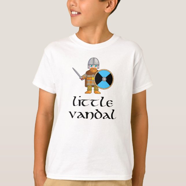Little Vandal Kid's Tshirt (Front)