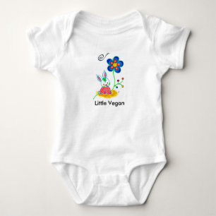“Little Vegan” Baby Bodysuit